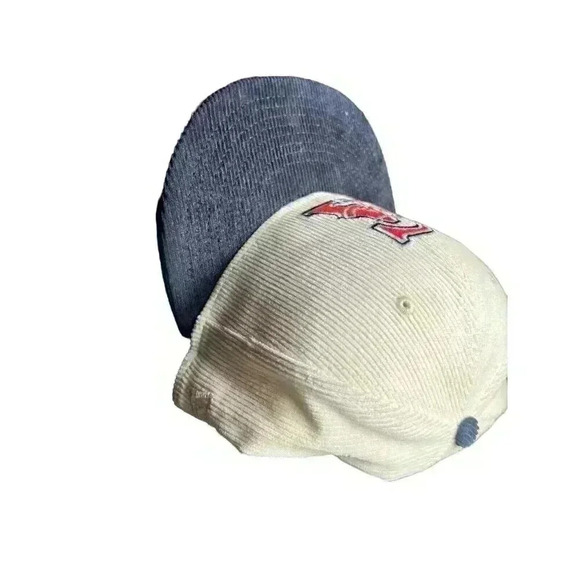 California Angels Logo Sports Specialties Hat Los Angeles Corduroy ALL STAR 8 - Picture 2 of 6